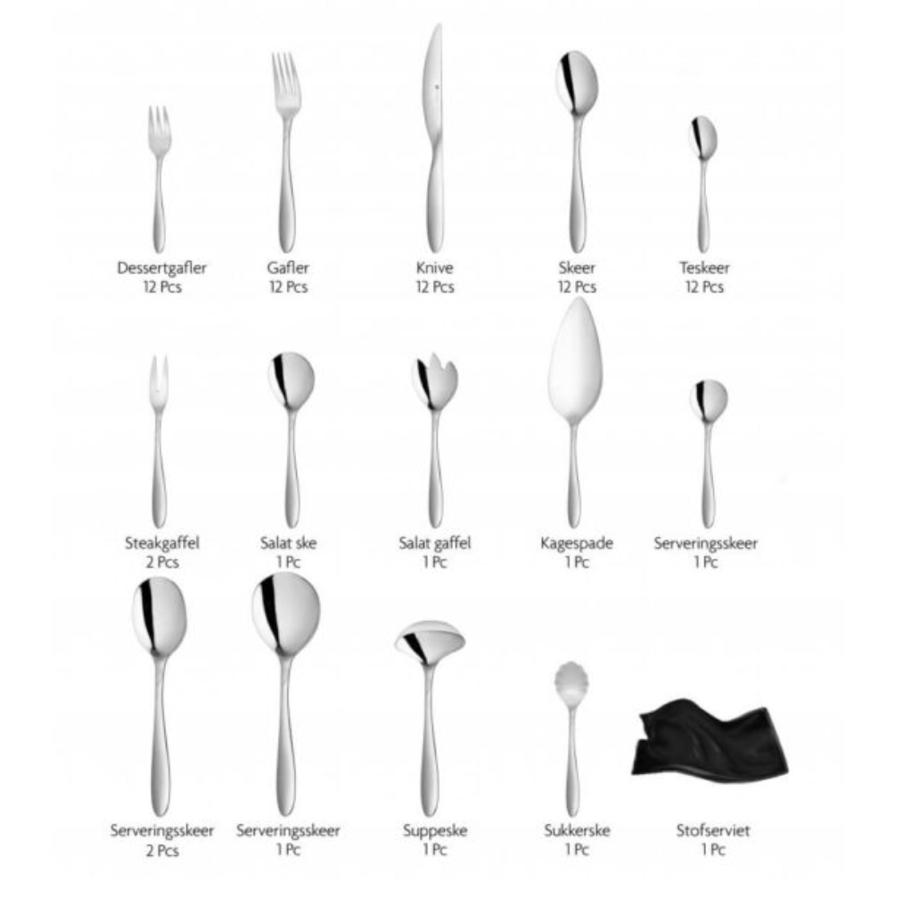Dorsch Tulip Cutlery Set - 72 Pcs | DH-01997 - Image 2